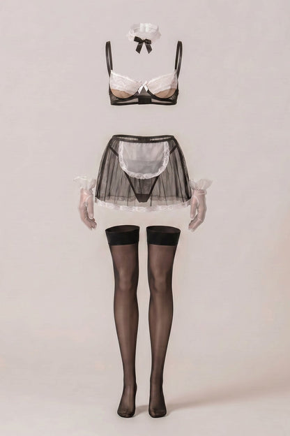 Conjunto de lencería de Cosplay de Angela Maid